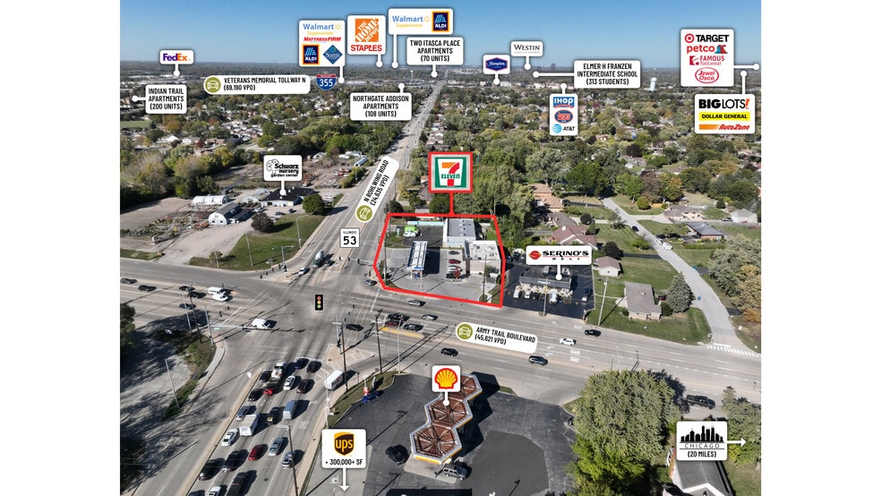 More Photos Of 1740 W Army Trail Rd, Addison Convenience Store For Sale