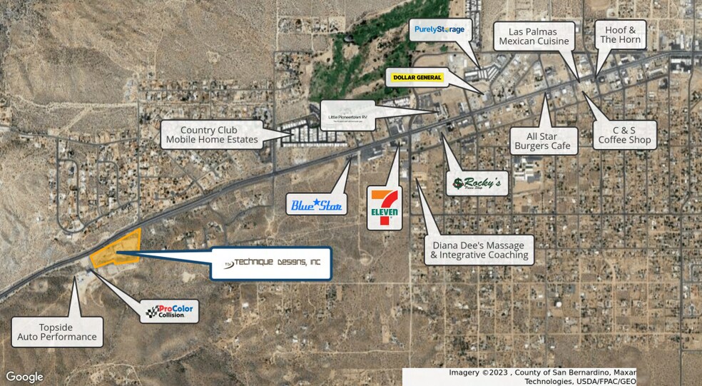 More Photos Of 54465 29 Palms Highway, Yucca Valley Warehouse For Sale