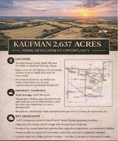Primary Photo Of 13358 County Road 109, Kaufman Land For Sale