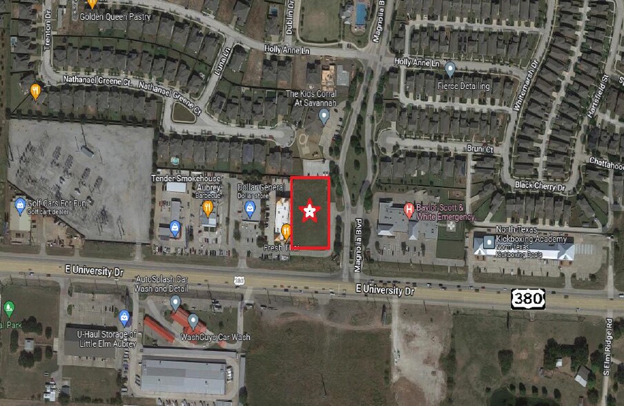 Primary Photo Of NWC of US 380 & Magnolia blvd, Aubrey General Retail For Lease