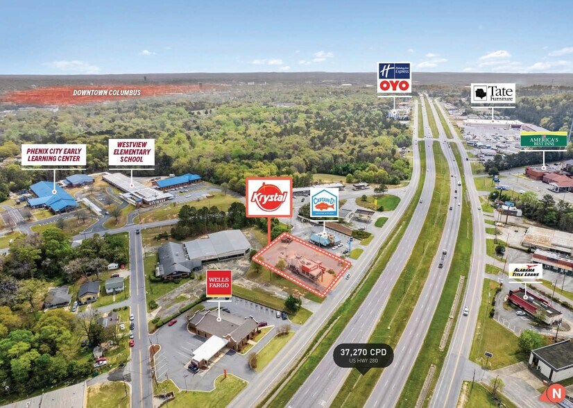 More Photos Of 1006 280 Byp, Phenix City Fast Food For Sale