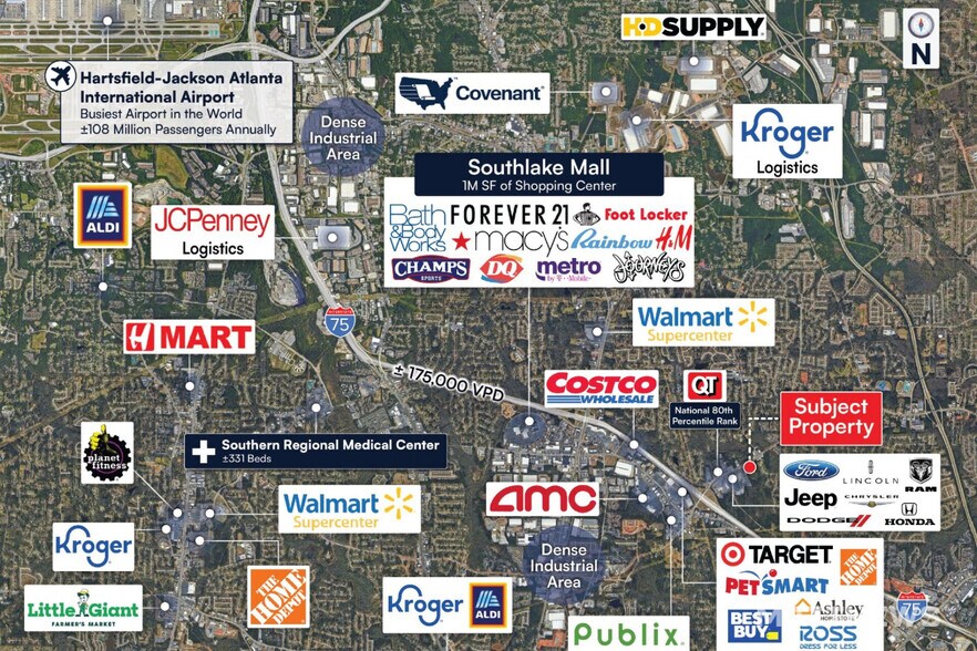 More Photos Of 6760 Mt Zion blvd, Morrow Land For Sale
