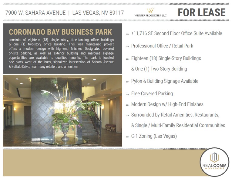 More Photos Of 7900 W Sahara Ave, Las Vegas Medical For Lease