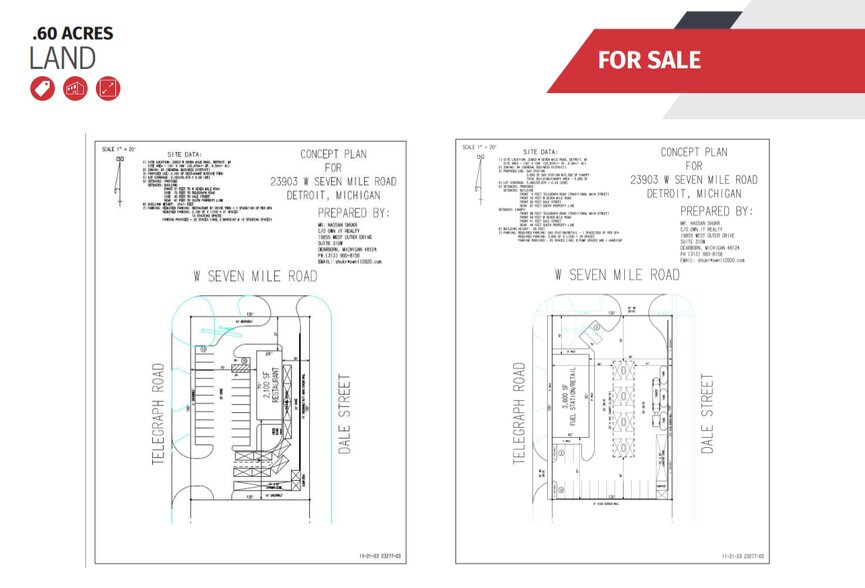 More Photos Of 19050 Telegraph Rd, Detroit Storefront Retail Office For Sale