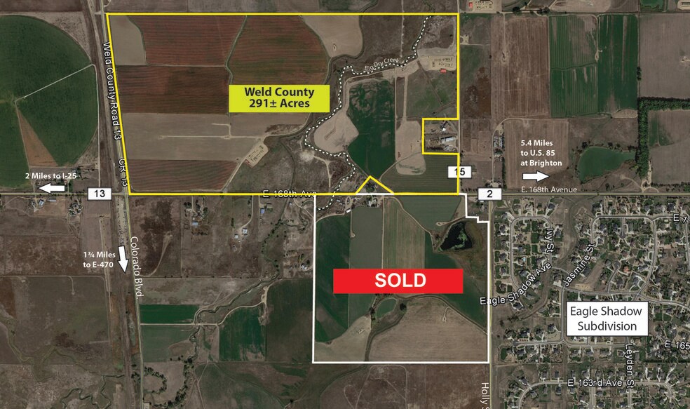 Primary Photo Of E 168th Ave, Brighton Land For Sale