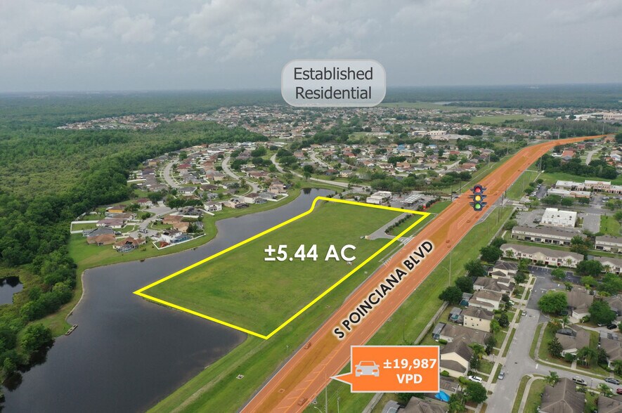 Adj. to 2600 S Poinciana Blvd, Kissimmee, FL 34758 Land For Sale