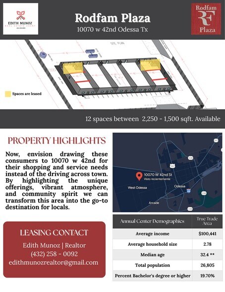 More Photos Of 10700 42nd St, Odessa Flex For Lease