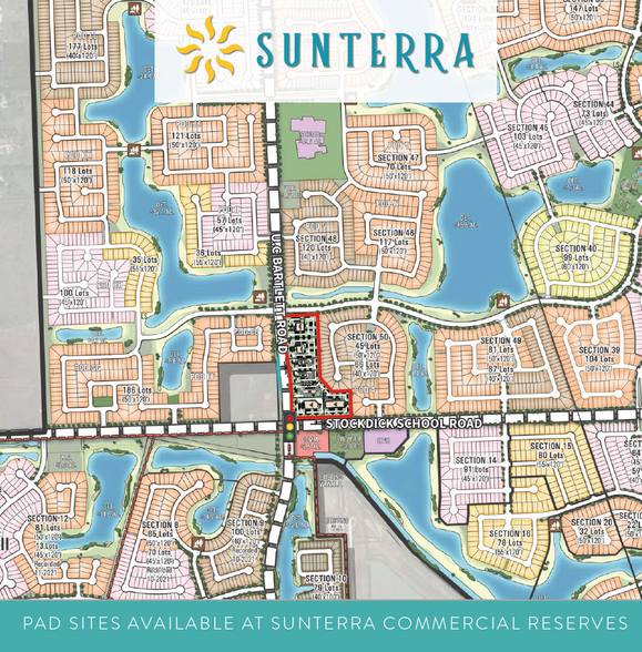 Primary Photo Of Sunterra Pad Sites, Katy Land For Sale