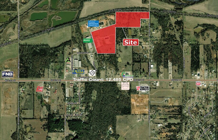 Primary Photo Of 2900 Plant Dr, Choctaw Warehouse For Sale