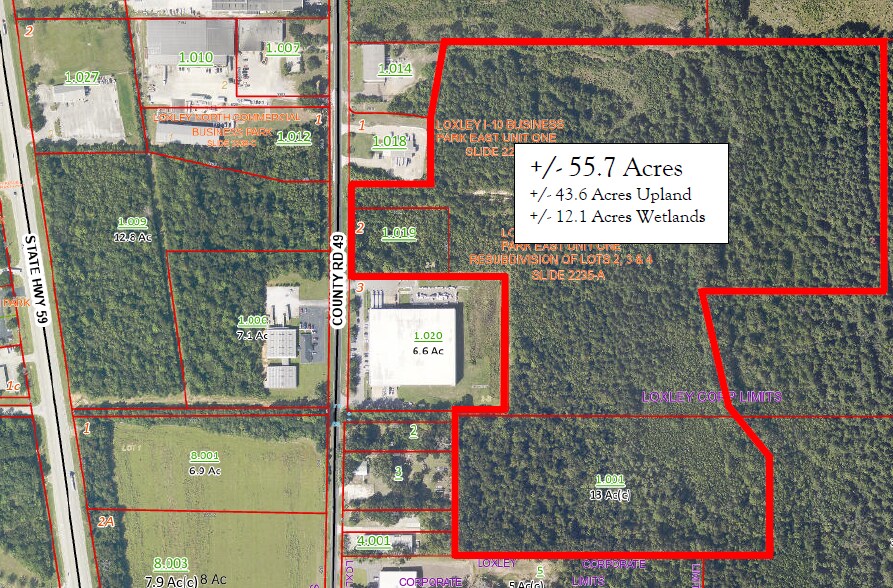 Primary Photo Of County Road 49, Loxley Land For Sale
