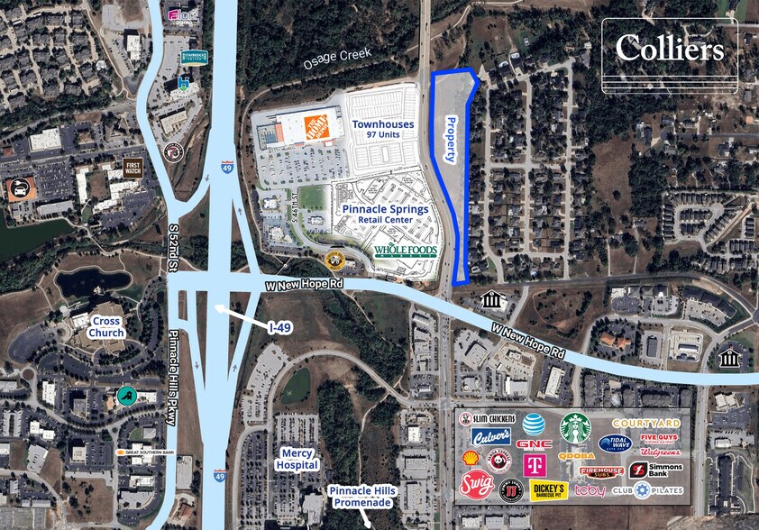 More Photos Of 45th St & New Hope Rd, Rogers Land For Lease