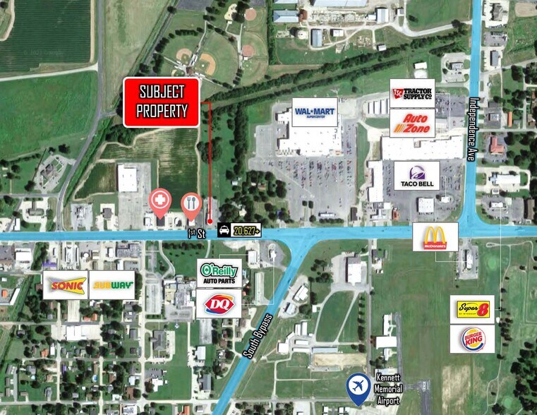 More Photos Of 1320 1st St, Kennett Fast Food For Lease