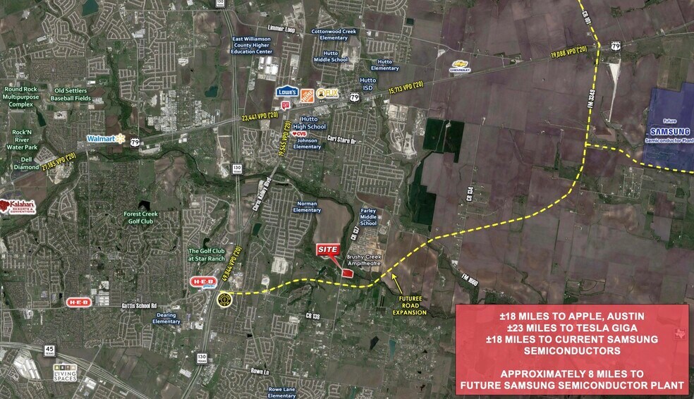 More Photos Of 1201 County Road 137, Hutto Land For Sale