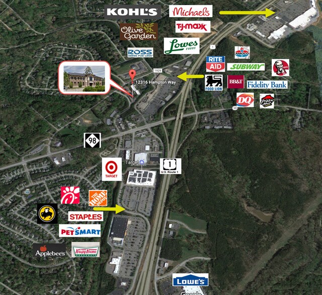 More Photos Of 12316 Hampton Way, Wake Forest Office Residential For Lease
