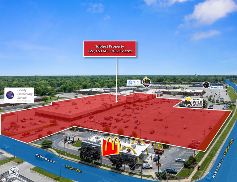 More Photos Of 2917 N Vermilion St, Danville General Retail For Sale