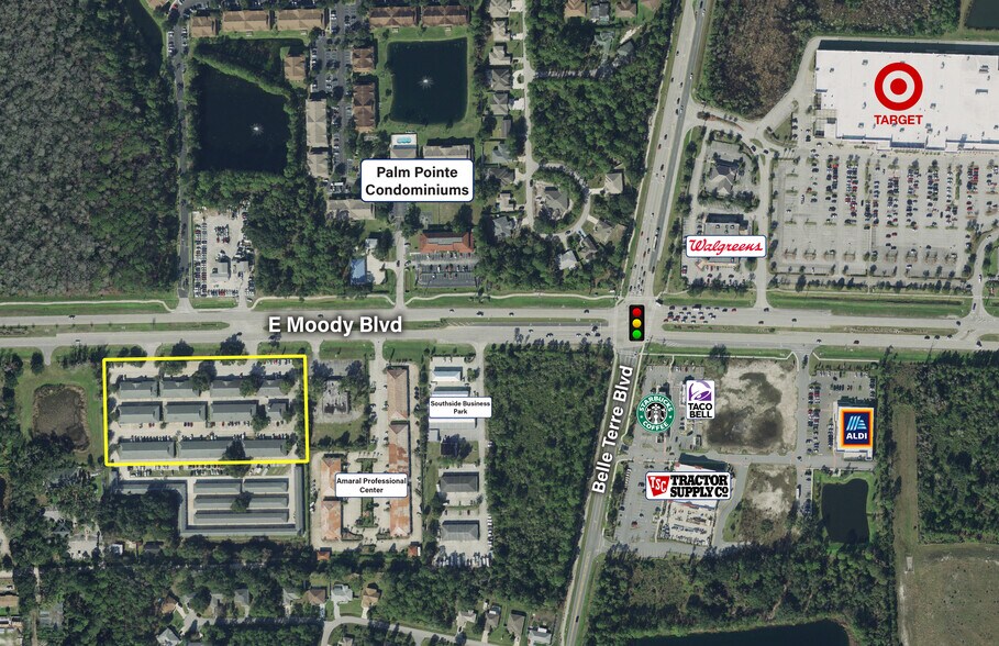 More Photos Of 4601 E Moody Blvd, Bunnell Flex For Lease