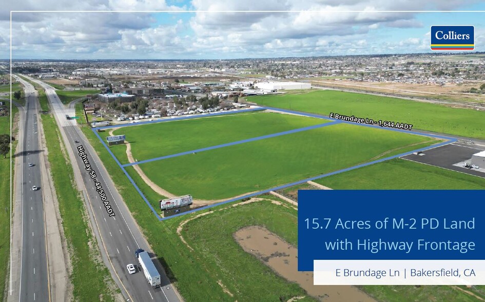 Primary Photo Of E Brundage Ln, Bakersfield Land For Sale