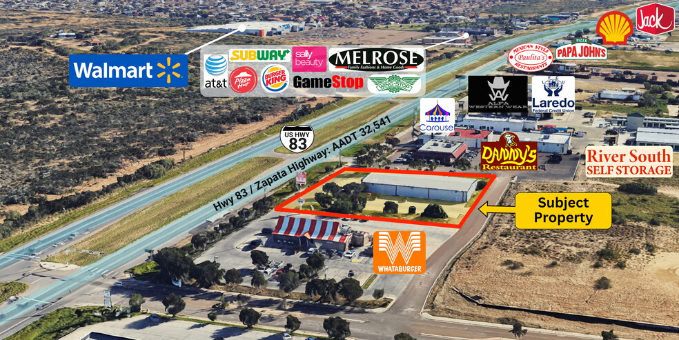 Primary Photo Of 3800 S Zapata Hwy, Laredo General Retail For Lease