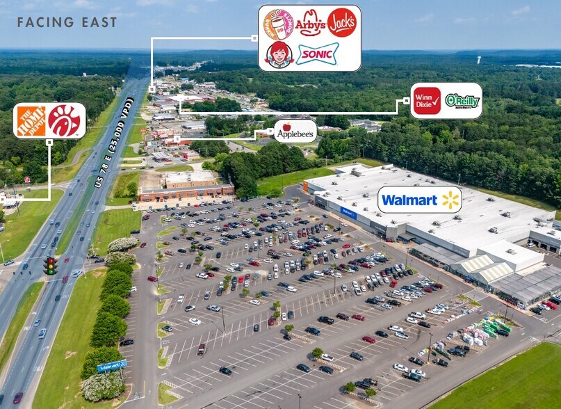 More Photos Of 1811 Highway 78 E, Jasper General Retail For Sale