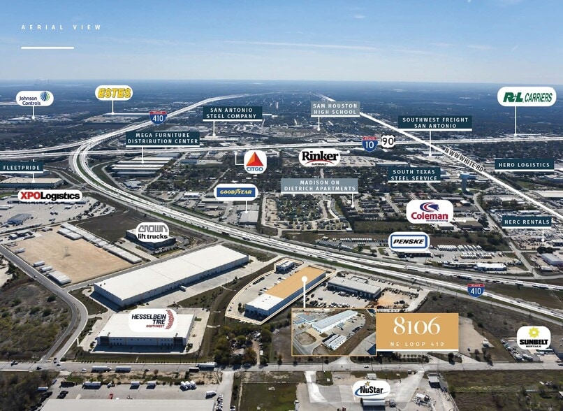 More Photos Of 8106 NE Loop 410, San Antonio Warehouse For Lease