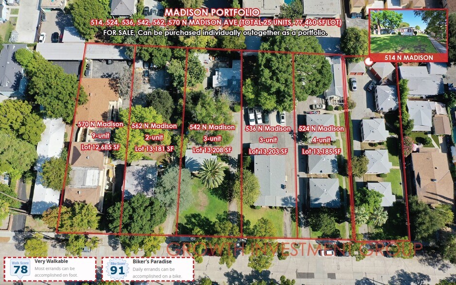 More Photos Of 514 N Madison Ave, Pasadena Apartments For Sale