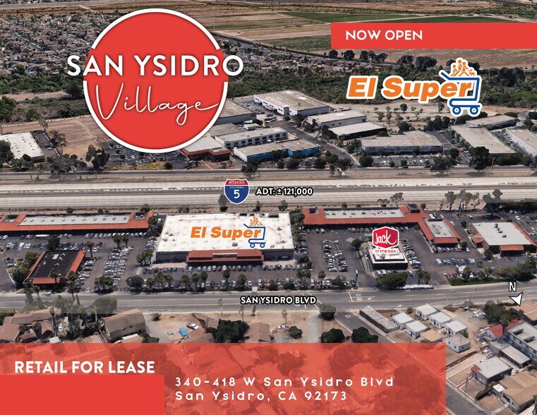 Primary Photo Of 340-416 W San Ysidro Blvd, San Ysidro Unknown For Lease