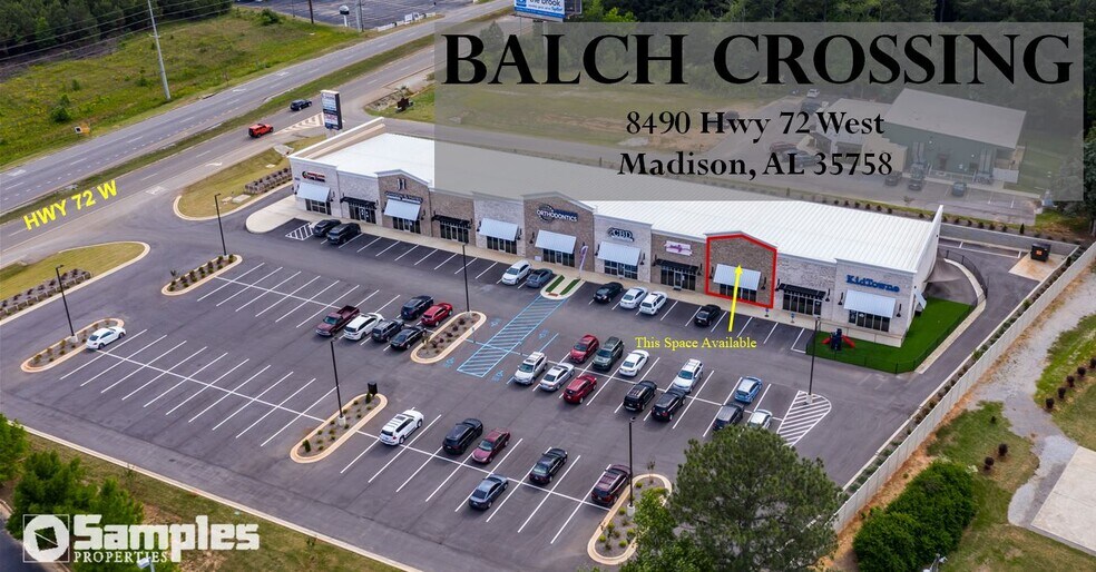 8490 Hwy 72 W, Madison, AL 35758 Retail For Lease
