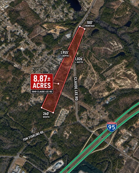 More Photos Of 3848 Claude Lee rd, Fayetteville Land For Sale