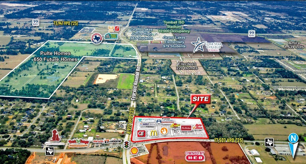 Primary Photo Of SWC of FM 2920 & Cypress Rosehill Rd, Tomball Freestanding For Lease
