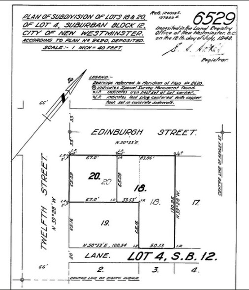 More Photos Of 1124 Edinburgh St, New Westminster Land For Sale