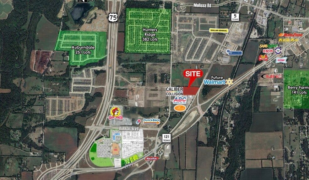 More Photos Of McKinney St @ S.H. 121, Melissa Storefront Retail Office For Lease