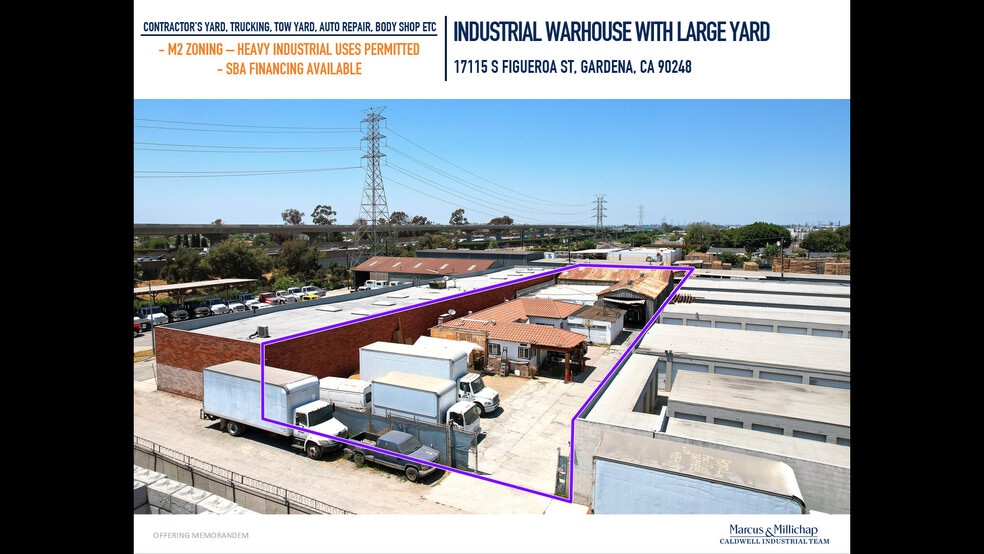Primary Photo Of 17115 S Figueroa St, Gardena Warehouse For Sale