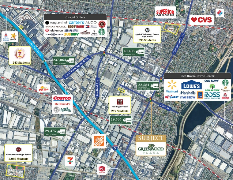 More Photos Of 1200-1228 S Greenwood Ave, Montebello General Retail For Sale
