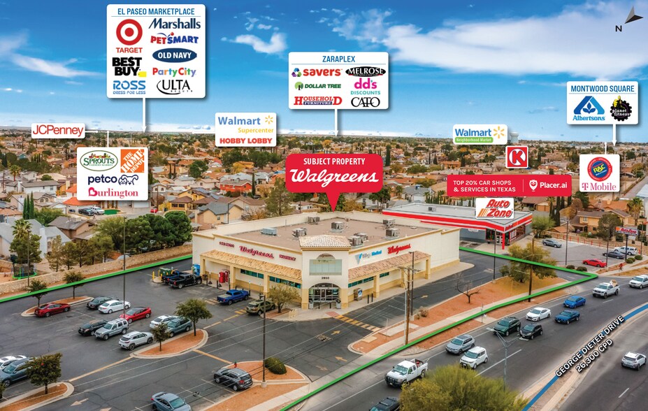 More Photos Of 2950 George Dieter Dr, El Paso Drugstore For Sale