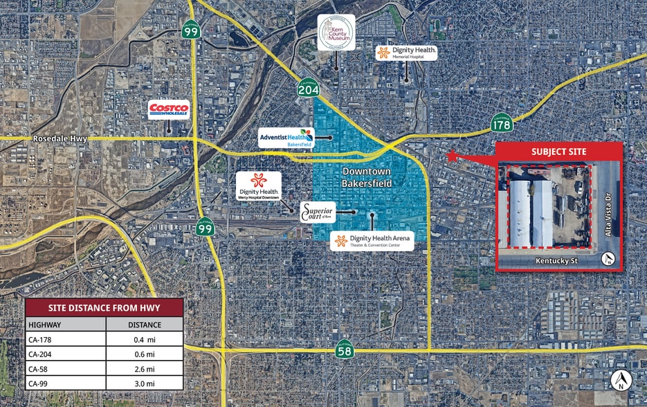 More Photos Of 220-222 Kentucky St, Bakersfield Warehouse For Lease