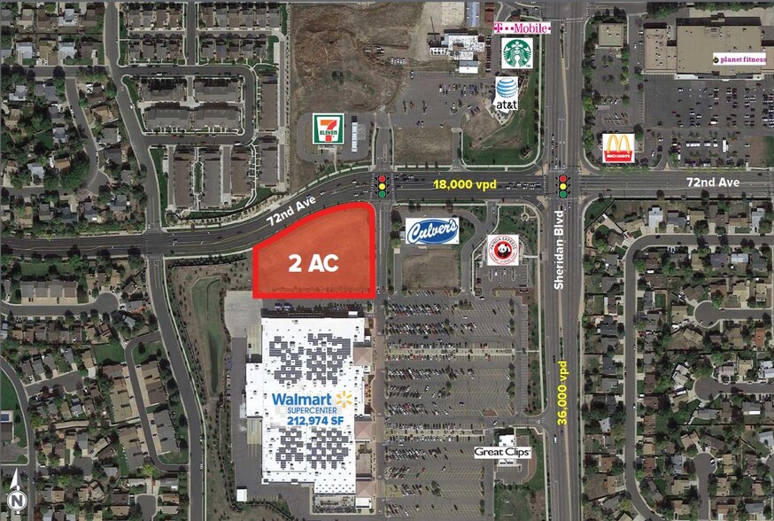 Primary Photo Of 7155 Sheridan Blvd, Westminster Land For Lease