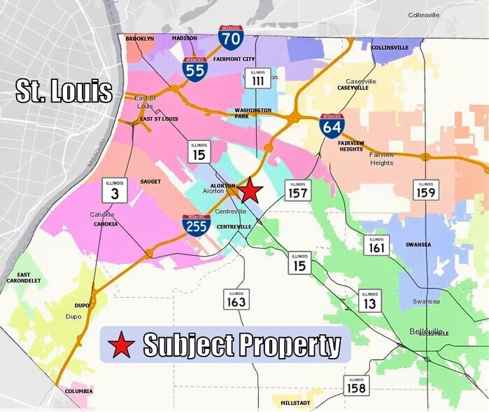 More Photos Of 5750 Pocket Rd, East Saint Louis Land For Sale