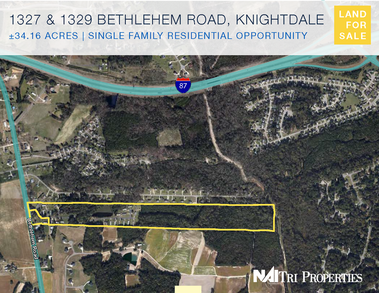 Primary Photo Of 1327-1329 Bethlehem Rd, Knightdale Land For Sale