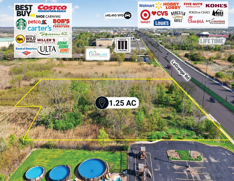 More Photos Of 16600 & 16661 LaGrange Road, Orland Park Land For Sale