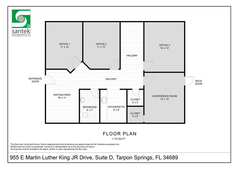 More Photos Of 955 E Martin Luther King Junior Dr, Tarpon Springs Medical For Lease
