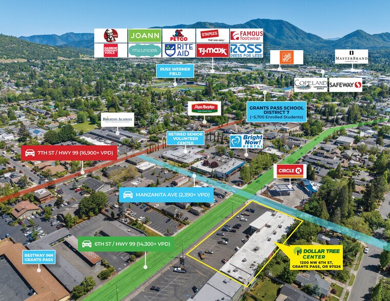 More Photos Of 1200 NW 6th St, Grants Pass General Retail For Sale