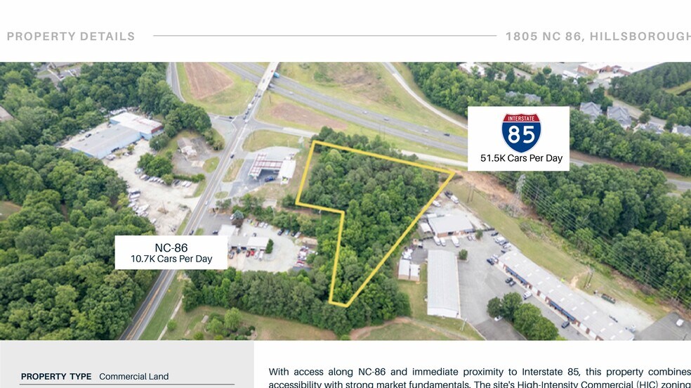More Photos Of 1805 Nc-86 Hwy, Hillsborough Land For Sale