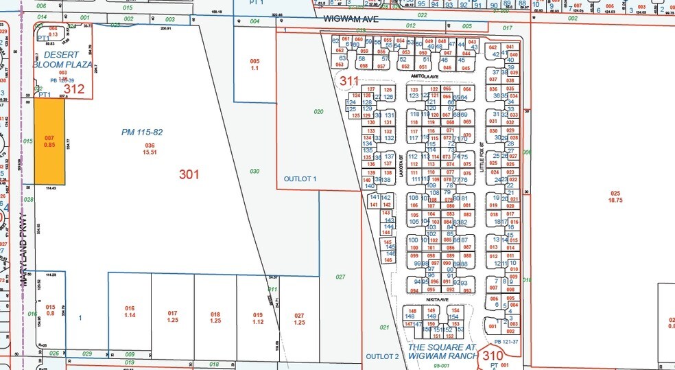 More Photos Of S Maryland Pky @ E Wigwam Ave, Las Vegas Land For Sale