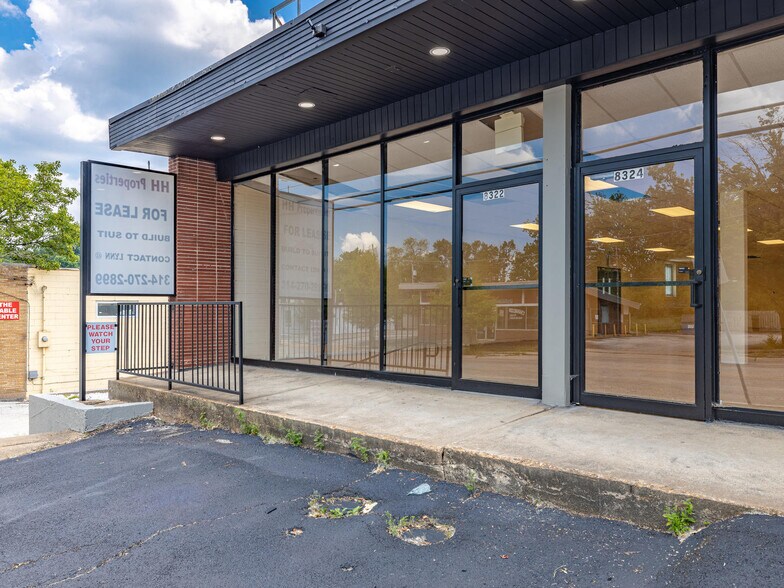More Photos Of 8322-8330 Olive Blvd, Saint Louis Storefront For Lease