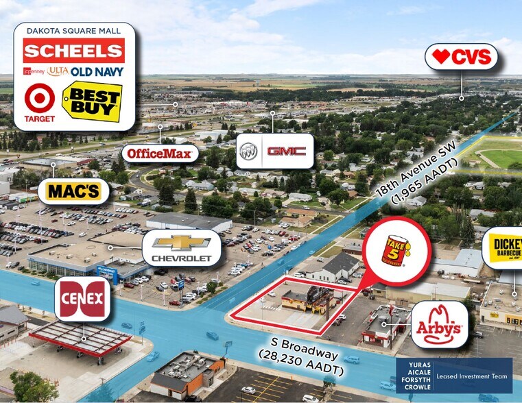 More Photos Of 1738 S Broadway, Minot Service Station For Sale