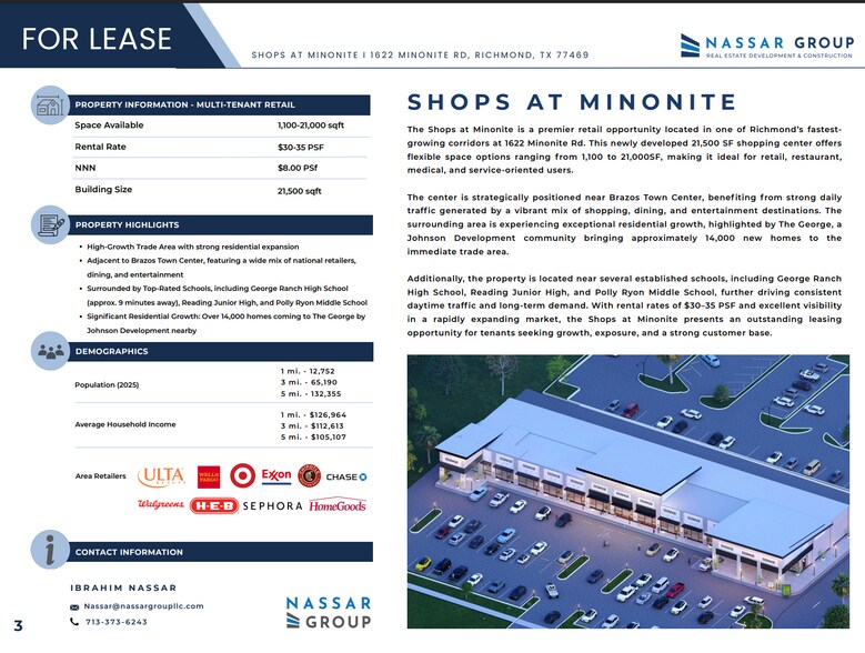 More Photos Of 1623 Minonite rd, Rosenberg General Retail For Lease