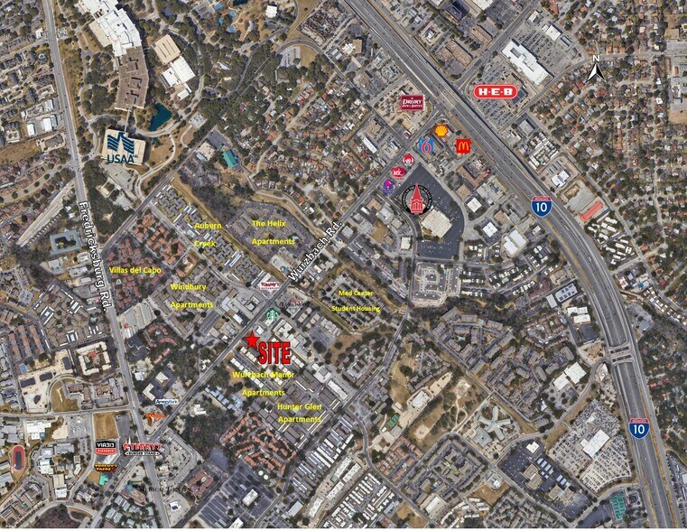 More Photos Of 8736 Wurzbach, San Antonio Land For Lease