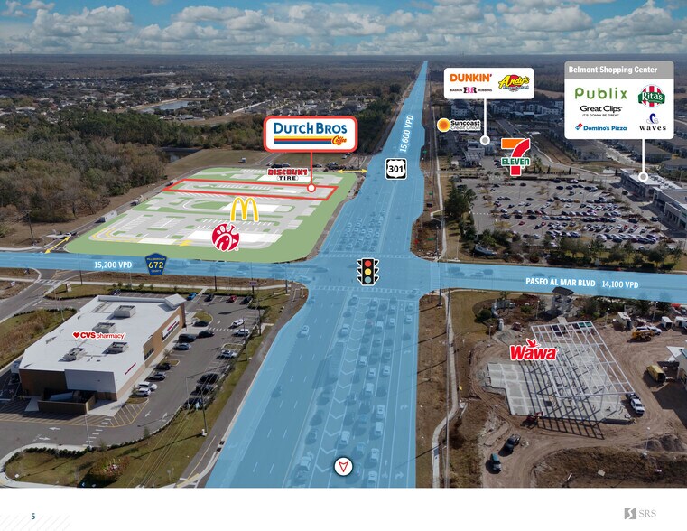 More Photos Of SEC of Balm Road and U.S. Highway 301, Riverview Fast Food For Sale