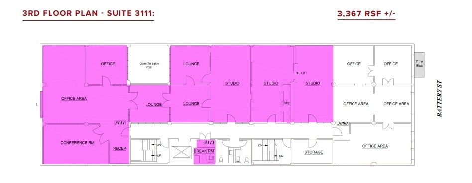 More Photos Of 950 Battery St, San Francisco Office For Lease