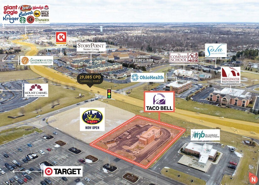 More Photos Of 10600 Sawmill Pky, Powell Fast Food For Sale